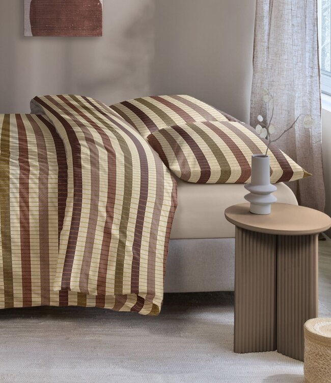 Beddinghouse Dekbedovertrek Flanel Bo Terra 260 x 200/220