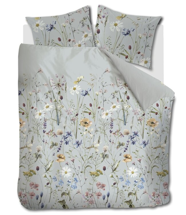 Ariadne at Home Dekbedovertrek Bloom Blauw 200 x 200/220