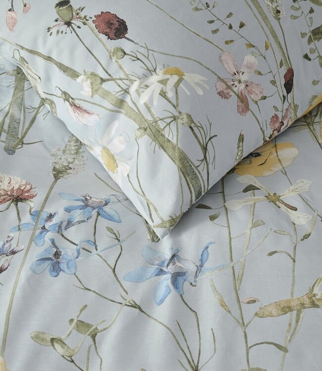 Ariadne at Home Dekbedovertrek Bloom Blauw 240 x 200/220