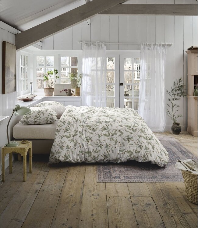 Ariadne at Home Dekbedovertrek Oak Zand 240 x 200/220
