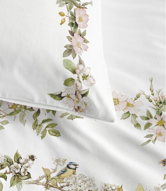 Marjolein Bastin Dekbedovertrek Katoen In Bloom Peach 240 x 200/220