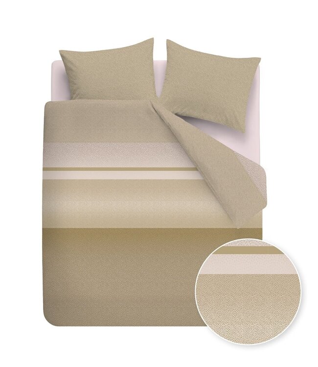 Beddinghouse Dekbedovertrek Mira Gold 200 x 200/220