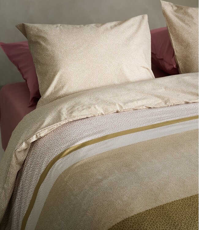 Beddinghouse Dekbedovertrek Mira Gold 200 x 200/220