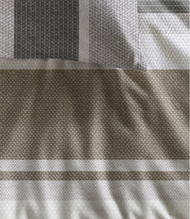 Beddinghouse Dekbedovertrek Flanel Nyls Grijs 140 x 200/220