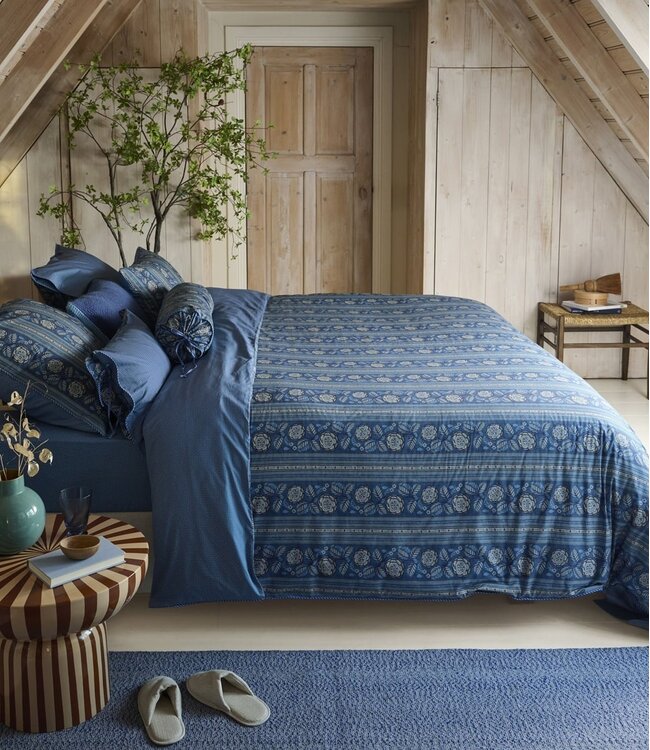 Pip Studio Dekbedovertrek Rosa Rani Blauw 200 x 200/220