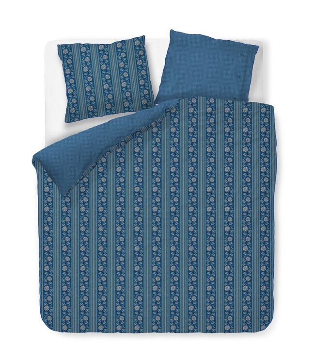 Pip Studio Dekbedovertrek Rosa Rani Blauw 260 x 200/220