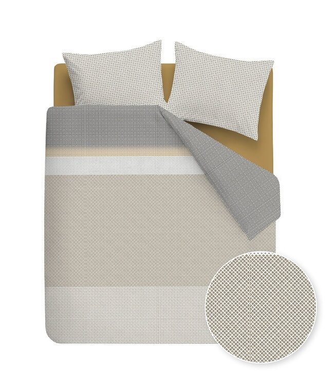 Beddinghouse Dekbedovertrek Jente Natural 200 x 200/220