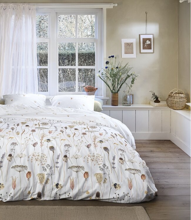 Ariadne at Home Dekbedovertrek Cosy Season Wit 140 x 200/220