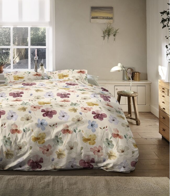Ariadne at Home Dekbedovertrek Fleurs Multi