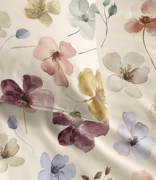 Ariadne at Home Dekbedovertrek Fleurs Multi