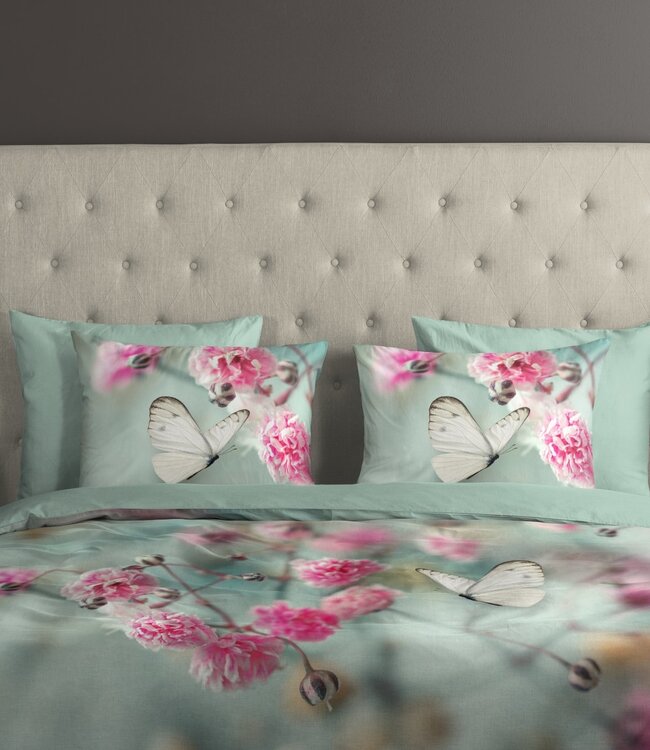 Ritzzly Dekbedovertrek met rits Adel Mint 200 x 200/220