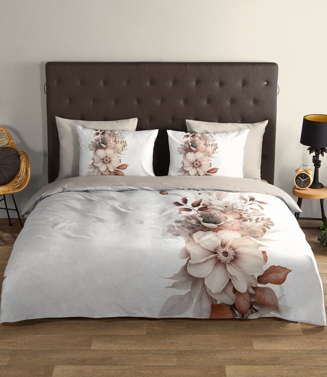 Ritzzly Dekbedovertrek met rits Vester Off-White 240 x 200/220