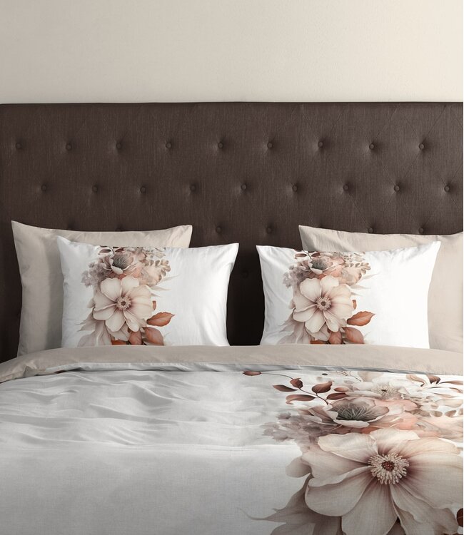 Ritzzly Dekbedovertrek met rits Vester Off-White 240 x 200/220