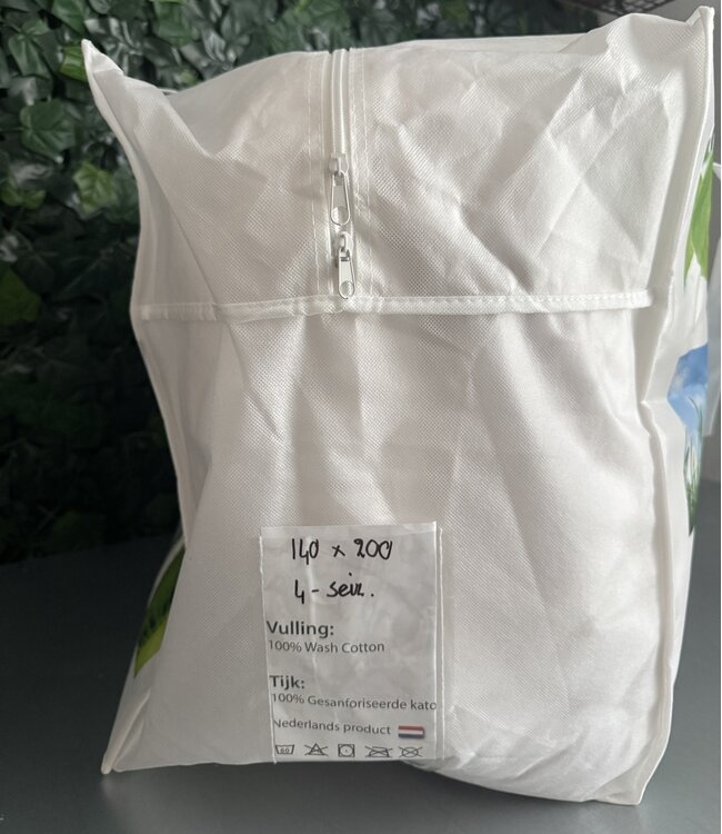 Timzo Dekbed Cotton Comfort Wash 4-seiz. 140x200