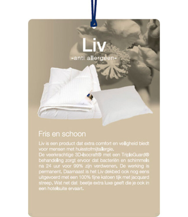 Dekbed Liv 4-seiz. 140x200 - Showroommodel