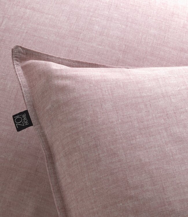 Ritzzly Dekbedovertrek met rits Lino Shell Nude 240 x 200/220