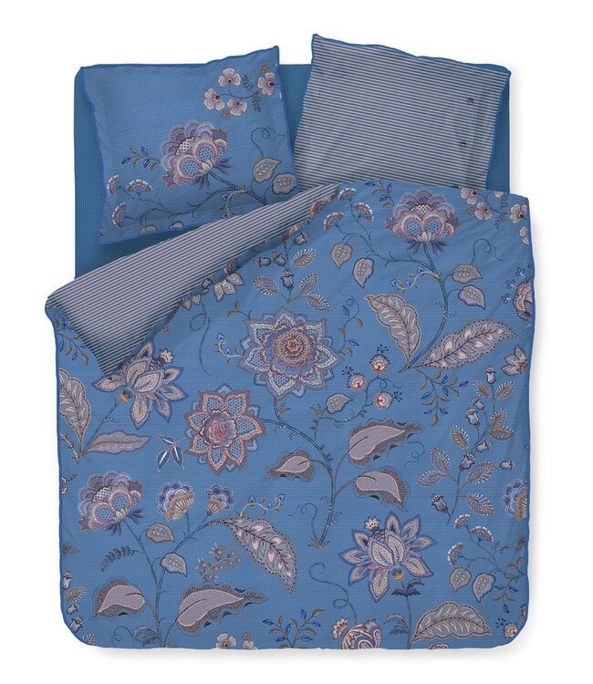 Pip Studio Dekbedovertrek Mumbai Night Blue 240 x 200/220