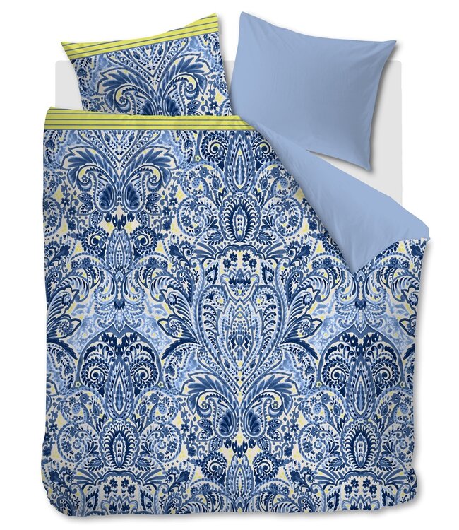 Oilily Dekbedovertrek Satijn Linzi Blauw