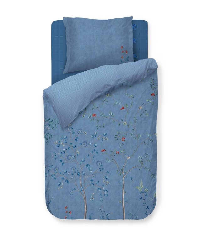 Pip Studio Dekbedovertrek Desi Garden Blauw