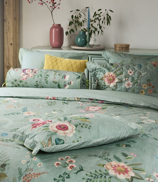Pip Studio Dekbedovertrek Everbloom Green