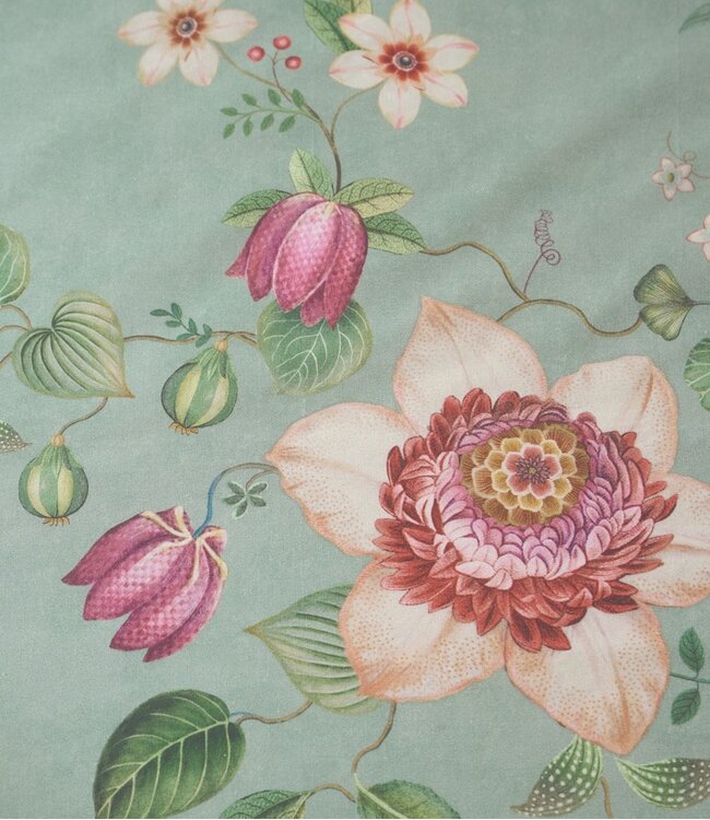 Pip Studio Dekbedovertrek Everbloom Green