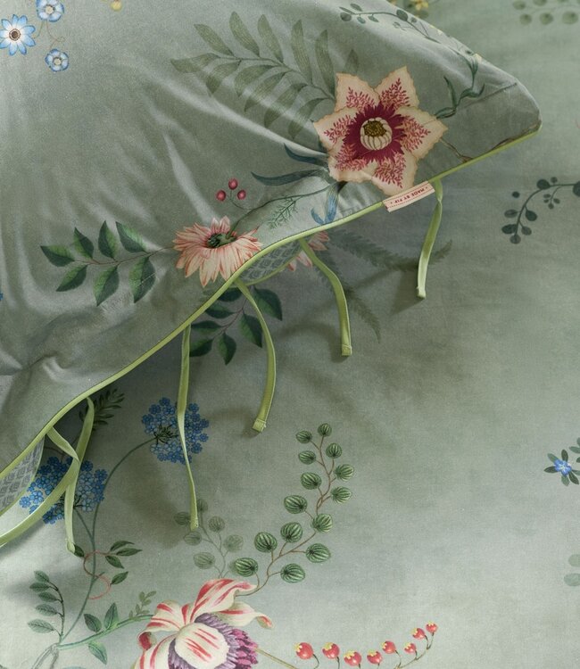 Pip Studio Dekbedovertrek Everbloom Green