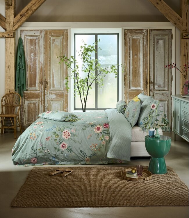 Pip Studio Dekbedovertrek Everbloom Green