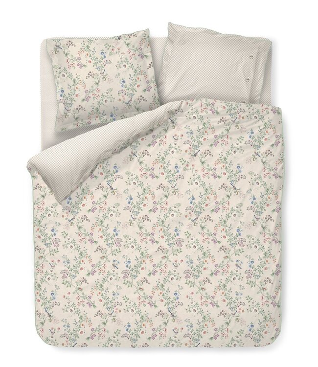 Pip Studio Dekbedovertrek Lotus Lullaby Off-white