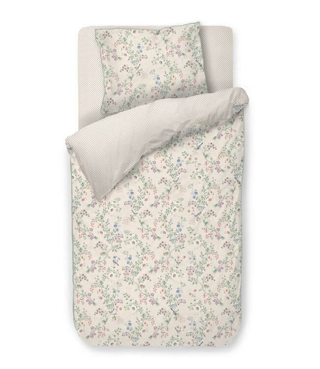 Pip Studio Dekbedovertrek Lotus Lullaby Off-white