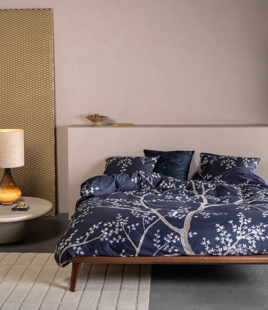 Essenza Dekbedovertrek Lucienne Nightshadow Blue