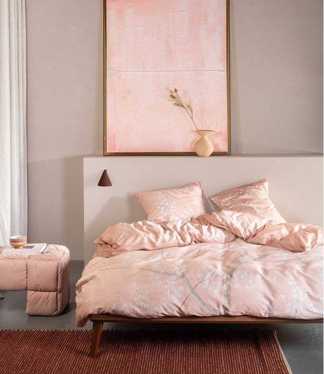 Essenza Dekbedovertrek Lucienne Blush Pink 200 x 200/220