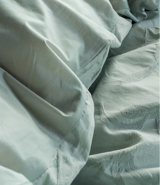 Essenza Dekbedovertrek Claudine Dusty Teal 260 x 200/220
