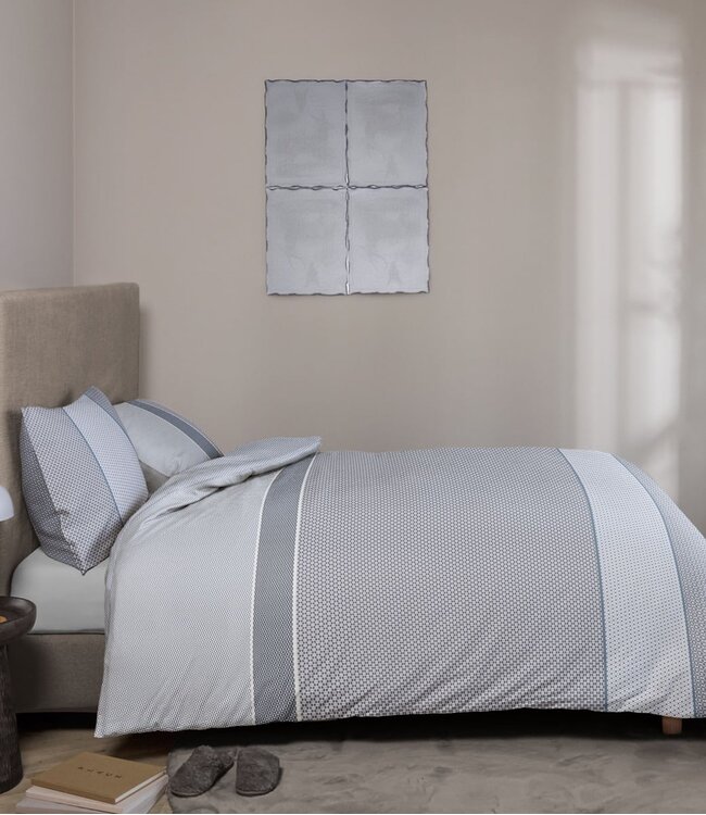 Beddinghouse Dekbedovertrek Satijn Feline Blue 260 x 200/220