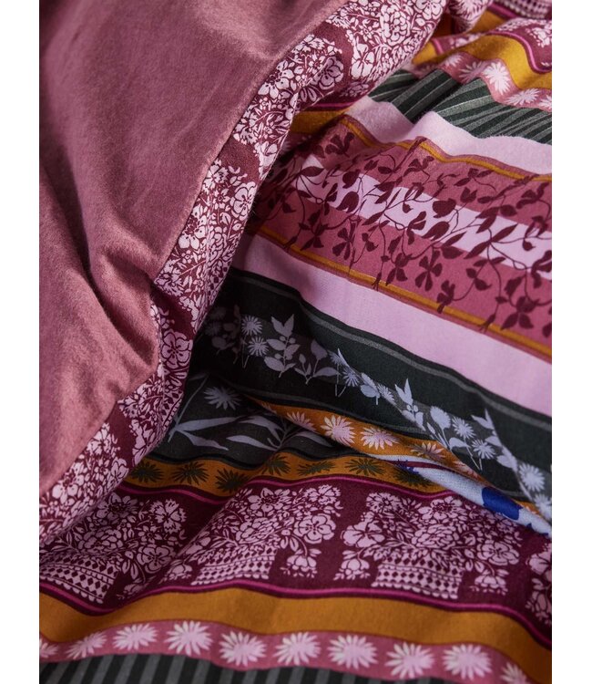Essenza Dekbedovertrek Flanel Lita Mauve 200 x 200/220