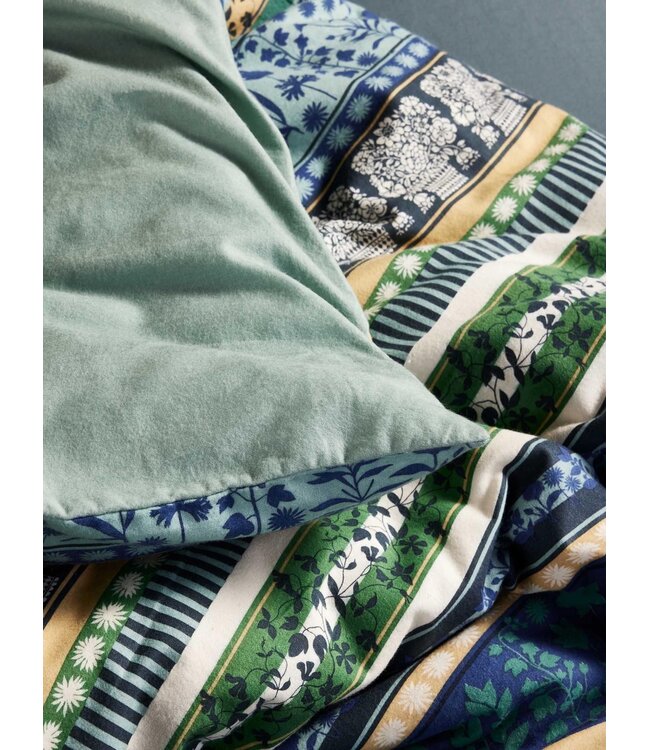 Essenza Dekbedovertrek Flanel Lita Surf Green 140 x 200/220