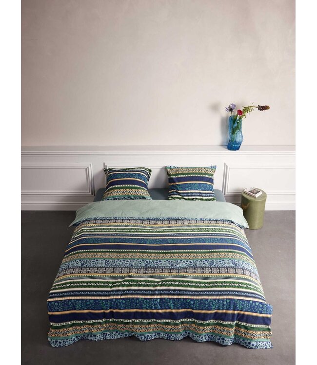 Essenza Dekbedovertrek Flanel Lita Surf Green 240 x 200/220