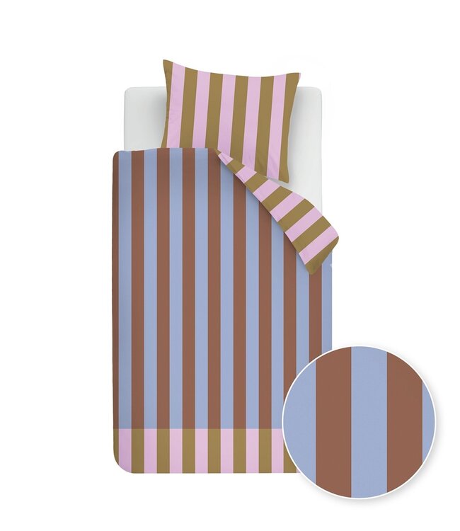 Dutch Design Dekbedovertrek Tencel Castro Street Multi 140 x 200/220