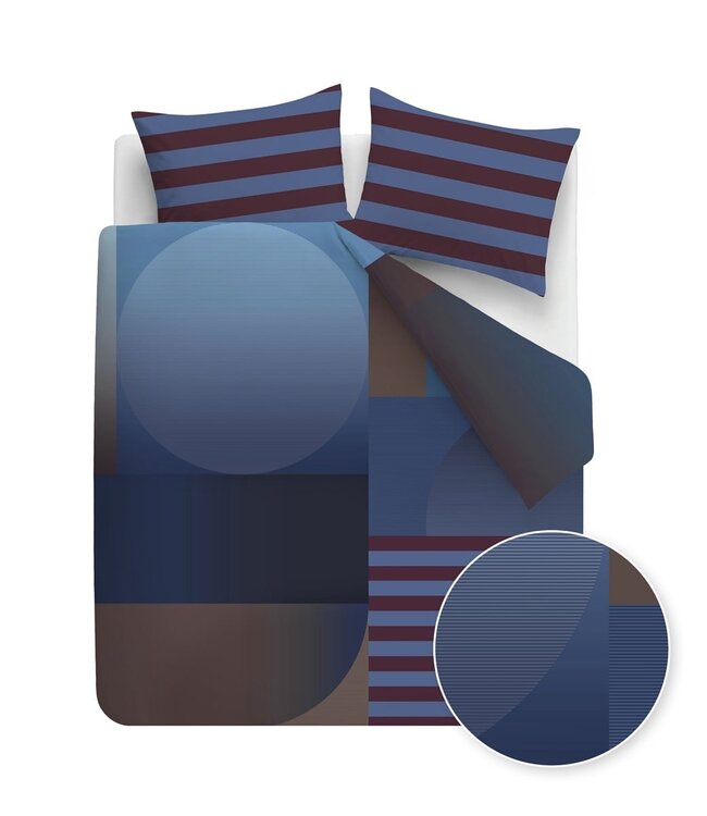 Dutch Design Dekbedovertrek Tencel Electric Avenue Blue 260 x 200/220