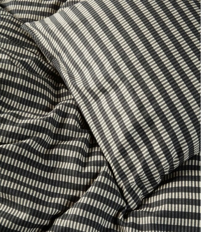 Marc O'Polo Dekbedovertrek Flanel Olle New Black