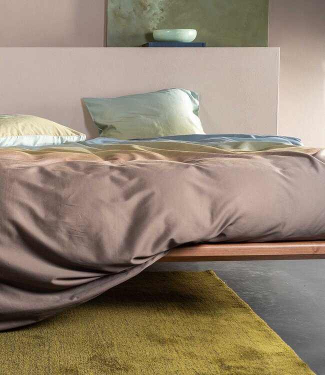 Essenza Dekbedovertrek Lunare Dusty Teal 200 x 200/220