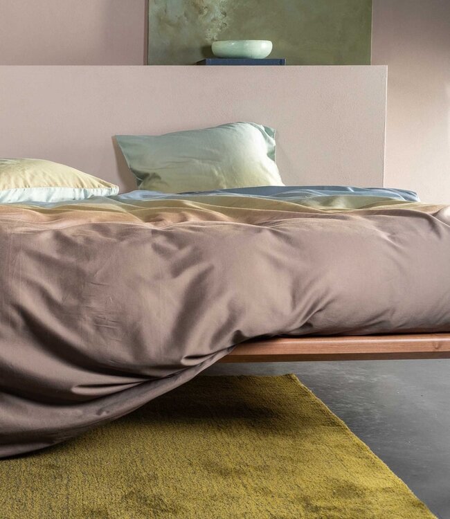 Essenza Dekbedovertrek Lunare Dusty Teal 260 x 200/220