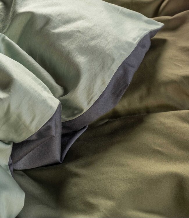 Essenza Dekbedovertrek Lunare Dusty Teal 260 x 200/220