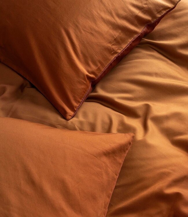 Essenza Dekbedovertrek Lunare Terracotta