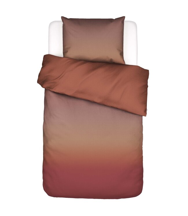 Essenza Dekbedovertrek Lunare Terracotta