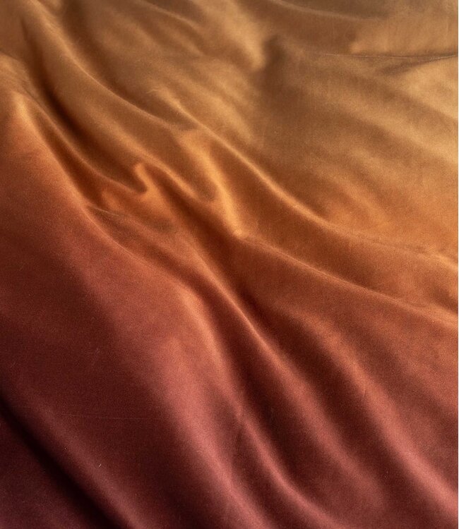 Essenza Dekbedovertrek Lunare Terracotta 260 x 200/220