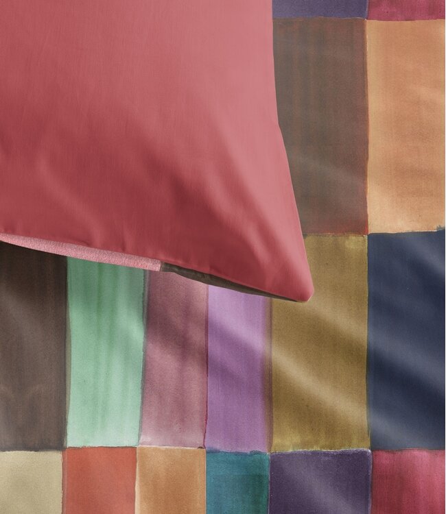 Oilily Dekbedovertrek Satijn Fiesta Blocks Multi