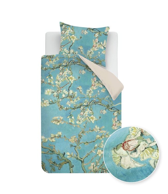 Beddinghouse Dekbedovertrek Van Gogh Almond Blossom de Velours 140 x 200/220