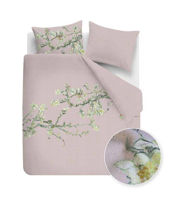 Beddinghouse Dekbedovertrek Van Gogh Blossom Pink 200 x 200/220