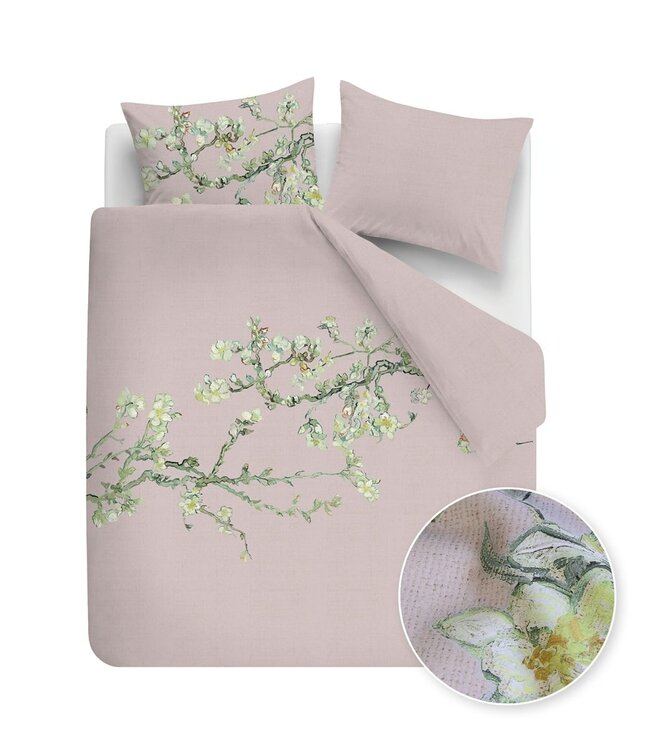 Beddinghouse Dekbedovertrek Van Gogh Blossom Pink 240 x 200/220