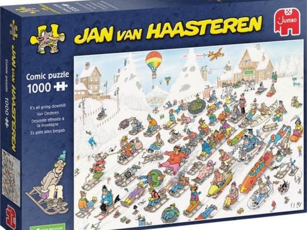 Jan van Haasteren puzzel - Van onderen (1000